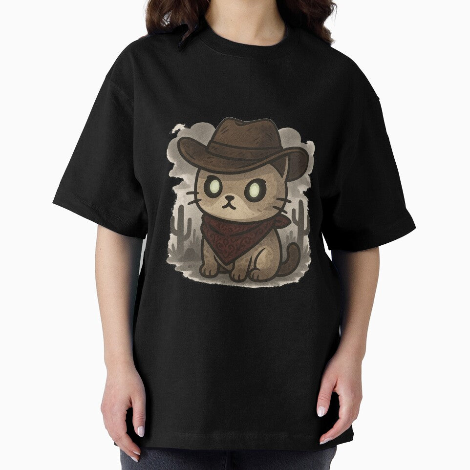 Meowdy Cowboy Cat by DesignsDominus T-Shirts, Hoodie, Sweatshirt | BlankRebels.com (Image 2)