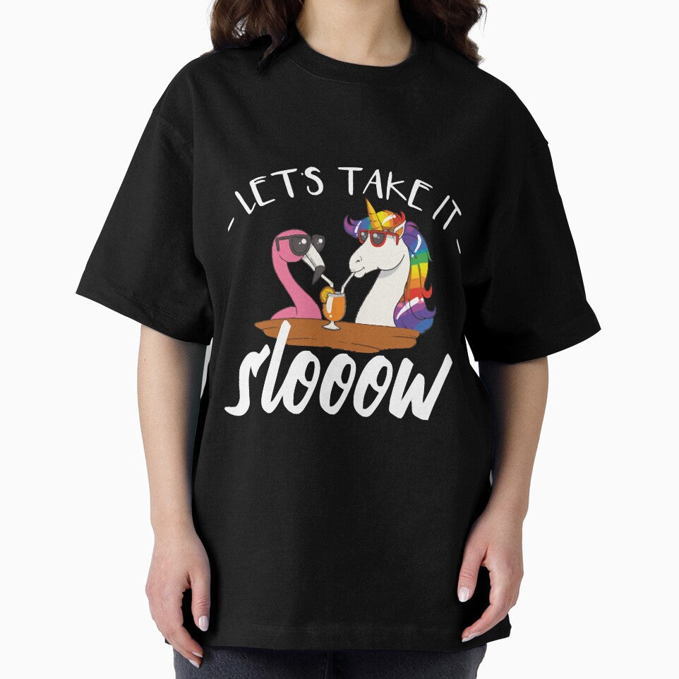 Chill Unicorn with Flamingo by HumbleShirt T-Shirts, Hoodie, Sweatshirt | BlankRebels.com (Image 2)