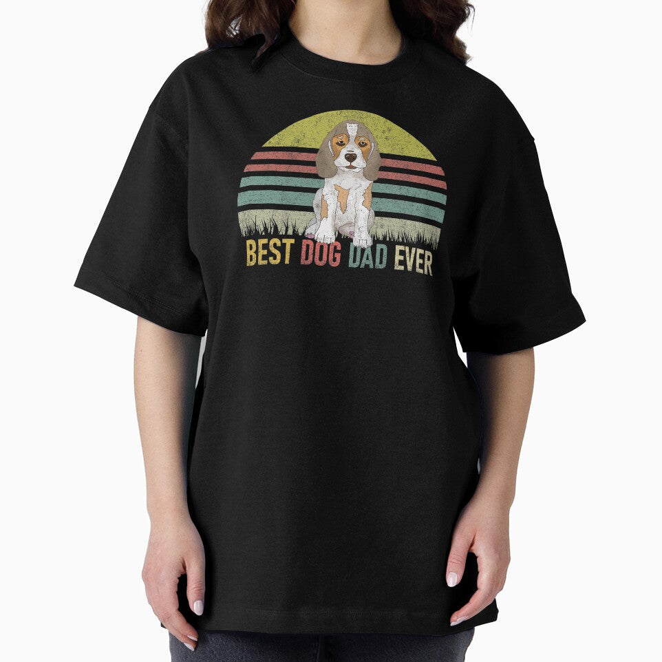 Vintage Best Beagle Dog Dad Ever Father's Day Gift by Shariss T-Shirts, Hoodie, Sweatshirt | BlankRebels.com (Image 2)