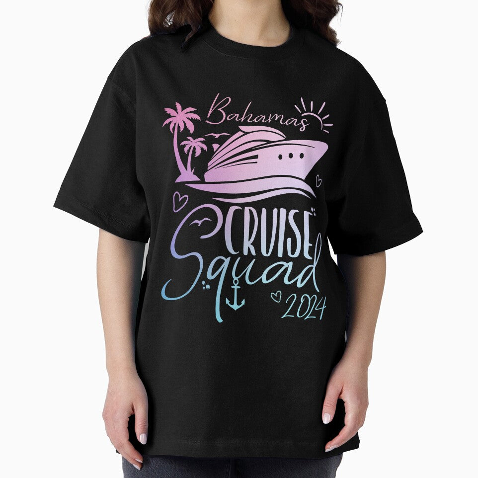 Bahamas Cruise Squad 2024 Family Matching Vacation Friends by Blackewhite T-Shirts, Hoodie, Sweatshirt (Image 2)