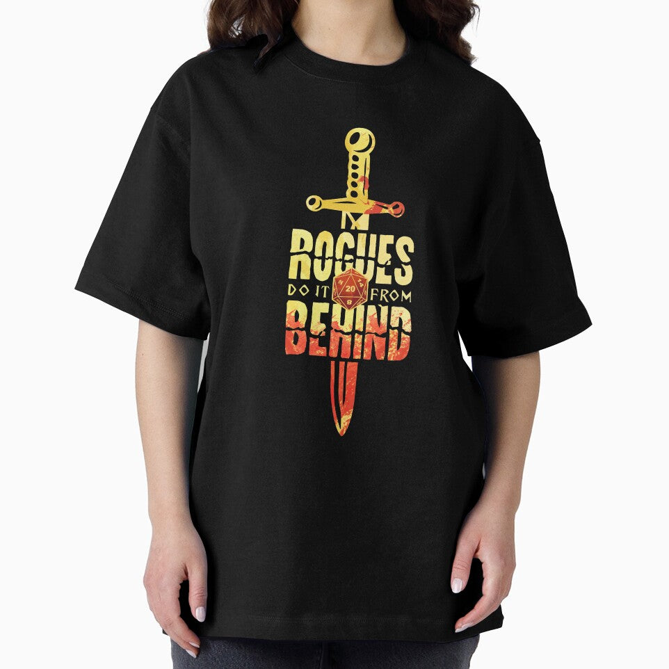 Rogues Do It From Behind by D20Tees T-Shirts, Hoodie, Sweatshirt | BlankRebels.com (Image 2)