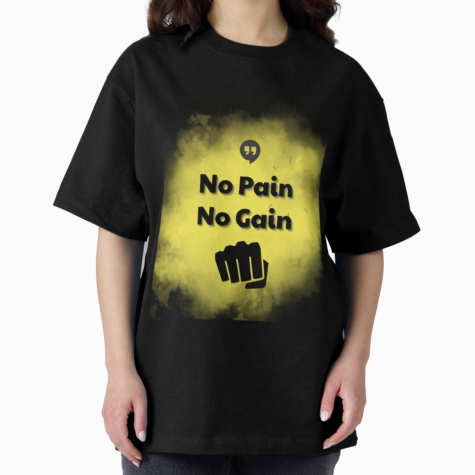 No Pain No Gain Daily Gym Motivation by nirmalsawlani T-Shirts, Hoodie, Sweatshirt | BlankRebels.com (Image 2)
