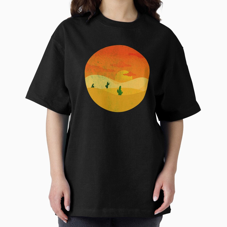 Distressed Desert Sunset by liftdesign T-Shirts, Hoodie, Sweatshirt | BlankRebels.com (Image 2)