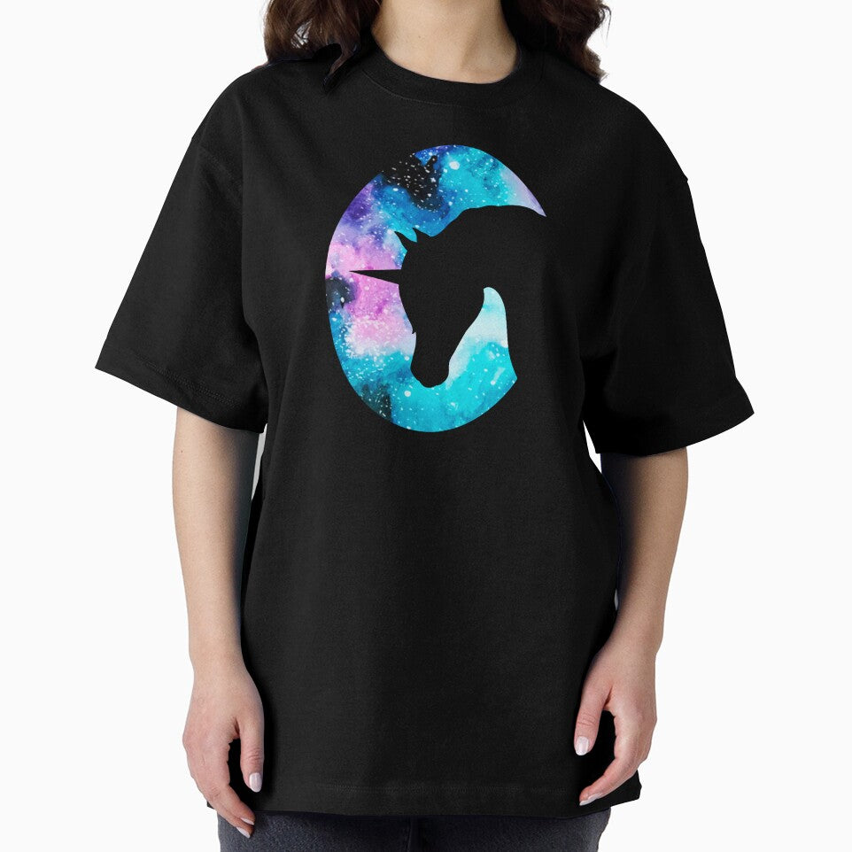 Galaxy Unicorn Silhouette by Lady-Lilac T-Shirts, Hoodie, Sweatshirt | BlankRebels.com (Image 2)