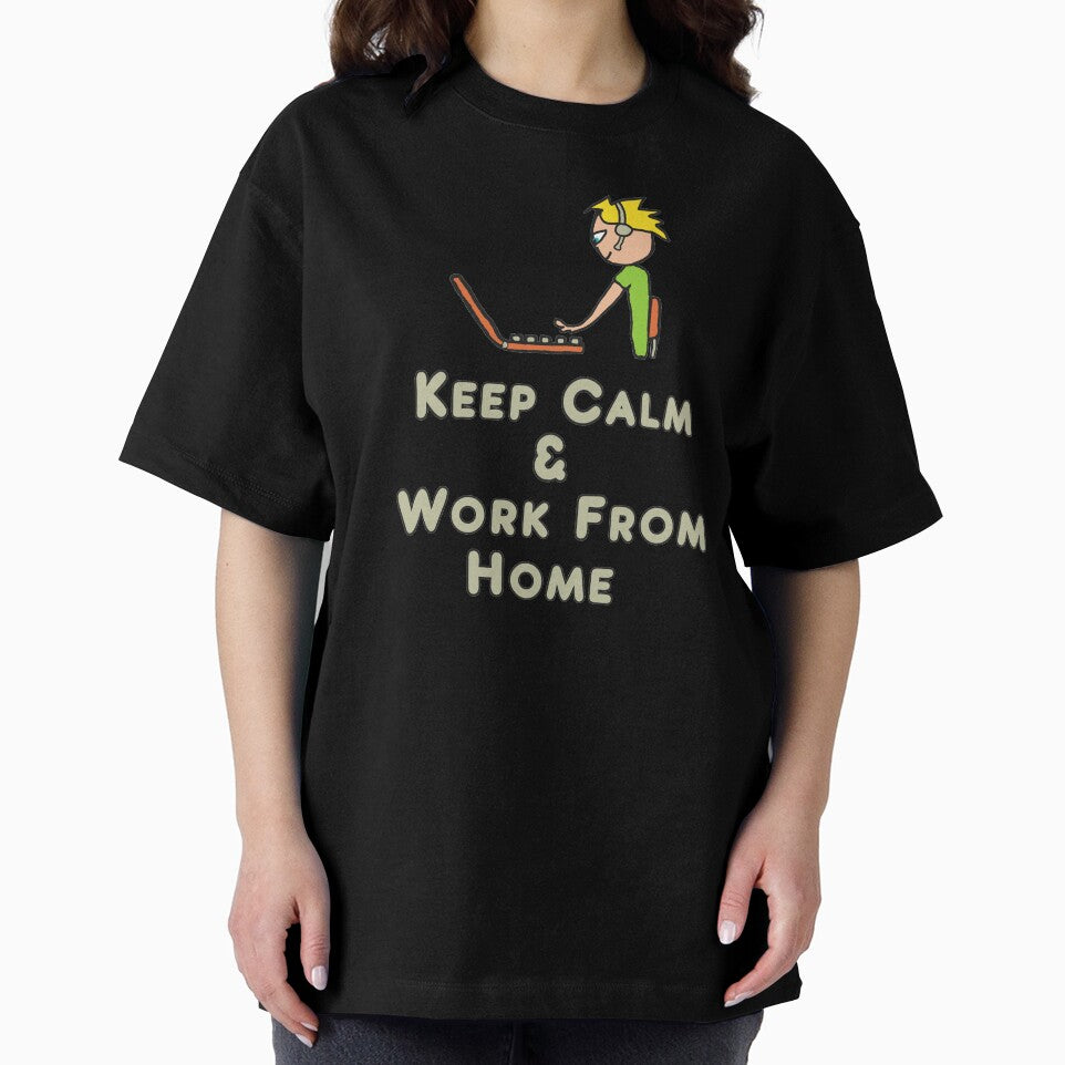 Keep Calm and Work From Home by Mark-Ewbie T-Shirts, Hoodie, Sweatshirt | BlankRebels.com (Image 2)