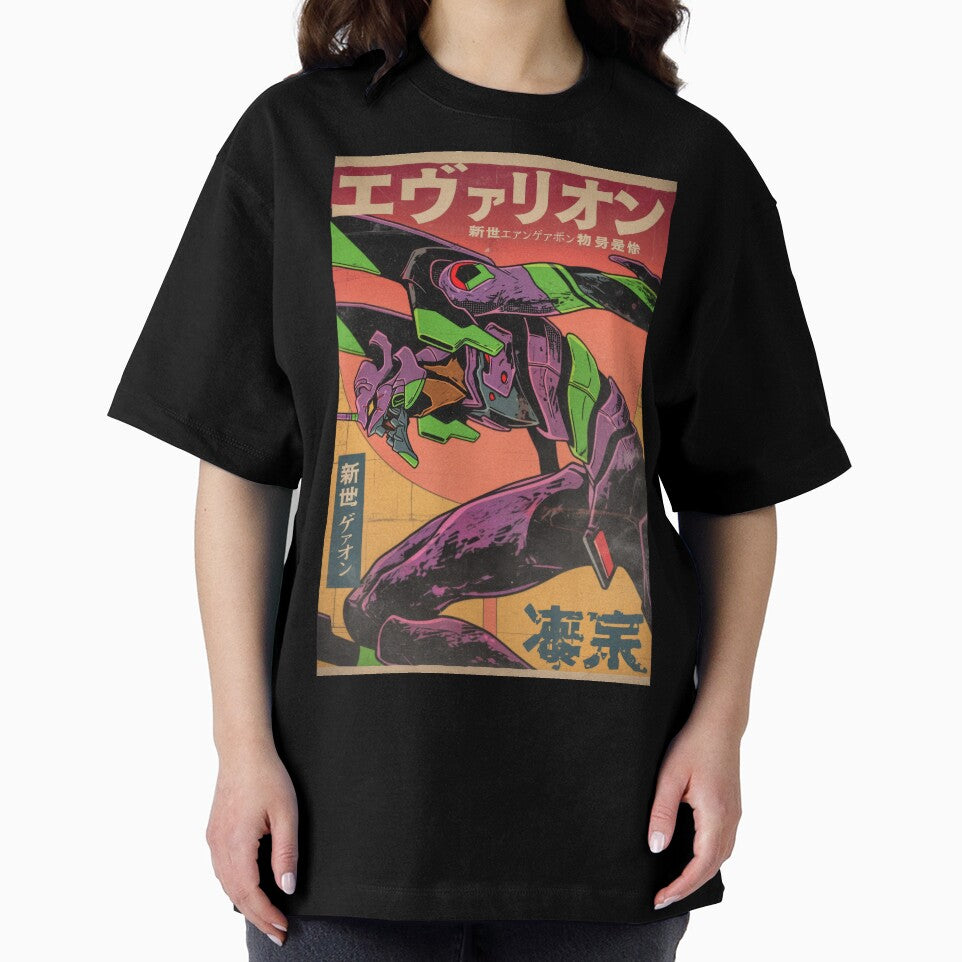 Eva Unit 01 Sunset Battle by AnimeArsenalPrints