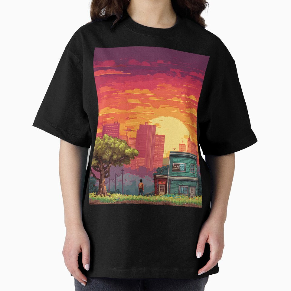 Nostalgic Retro Pixel Art by bapupa T-Shirts, Hoodie, Sweatshirt | BlankRebels.com (Image 2)