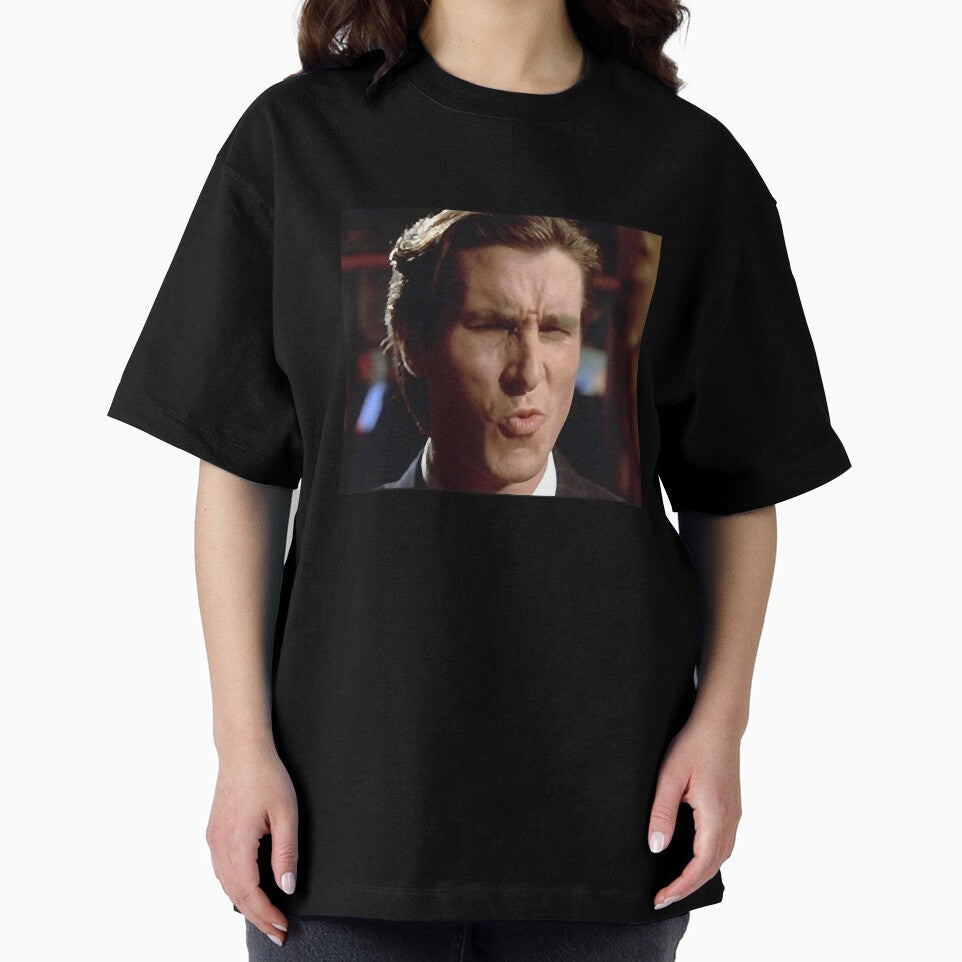 Patrick Bateman Oof Nice Meme - American Psycho by KDowlatabadi T-Shirts, Hoodie, Sweatshirt | BlankRebels.com (Image 2)