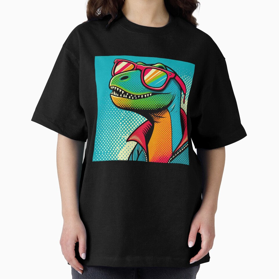 Cool Dinosaur Pop Art Style by artofuniverse T-Shirts, Hoodie, Sweatshirt | BlankRebels.com (Image 2)