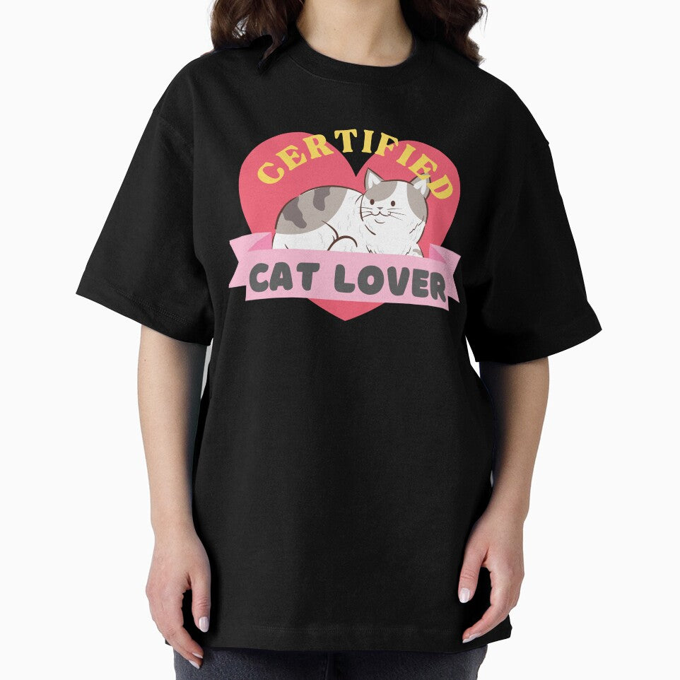 Certified Cat Lover with a Cute Cat by quinellie T-Shirts, Hoodie, Sweatshirt | BlankRebels.com (Image 2)