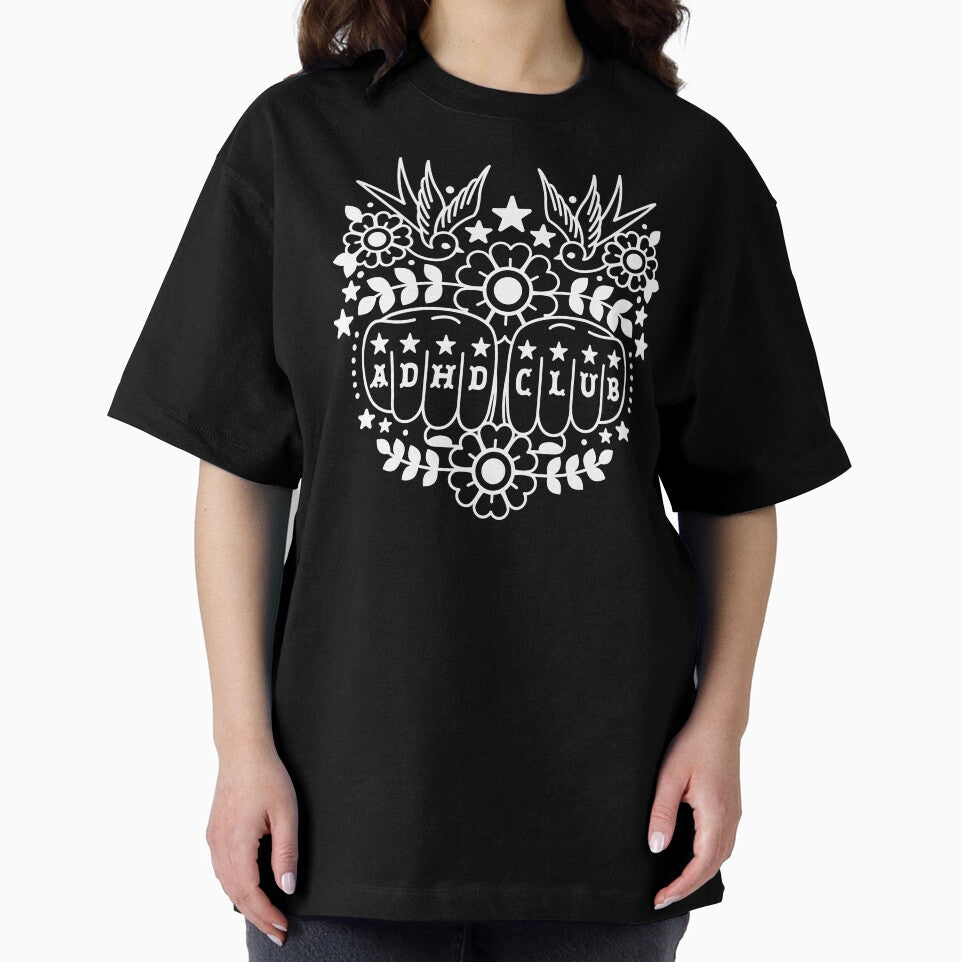 ADHD Club Neurodivergent Pride by musingtreeart T-Shirts, Hoodie, Sweatshirt | BlankRebels.com (Image 2)