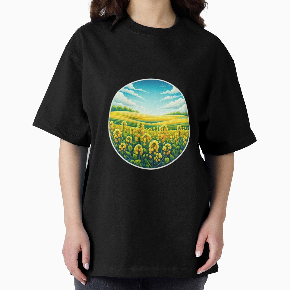 Yellow Flowers Field Botanical Beauty Floral Arrangements by Expressions-Sel T-Shirts, Hoodie, Sweatshirt (Image 2)