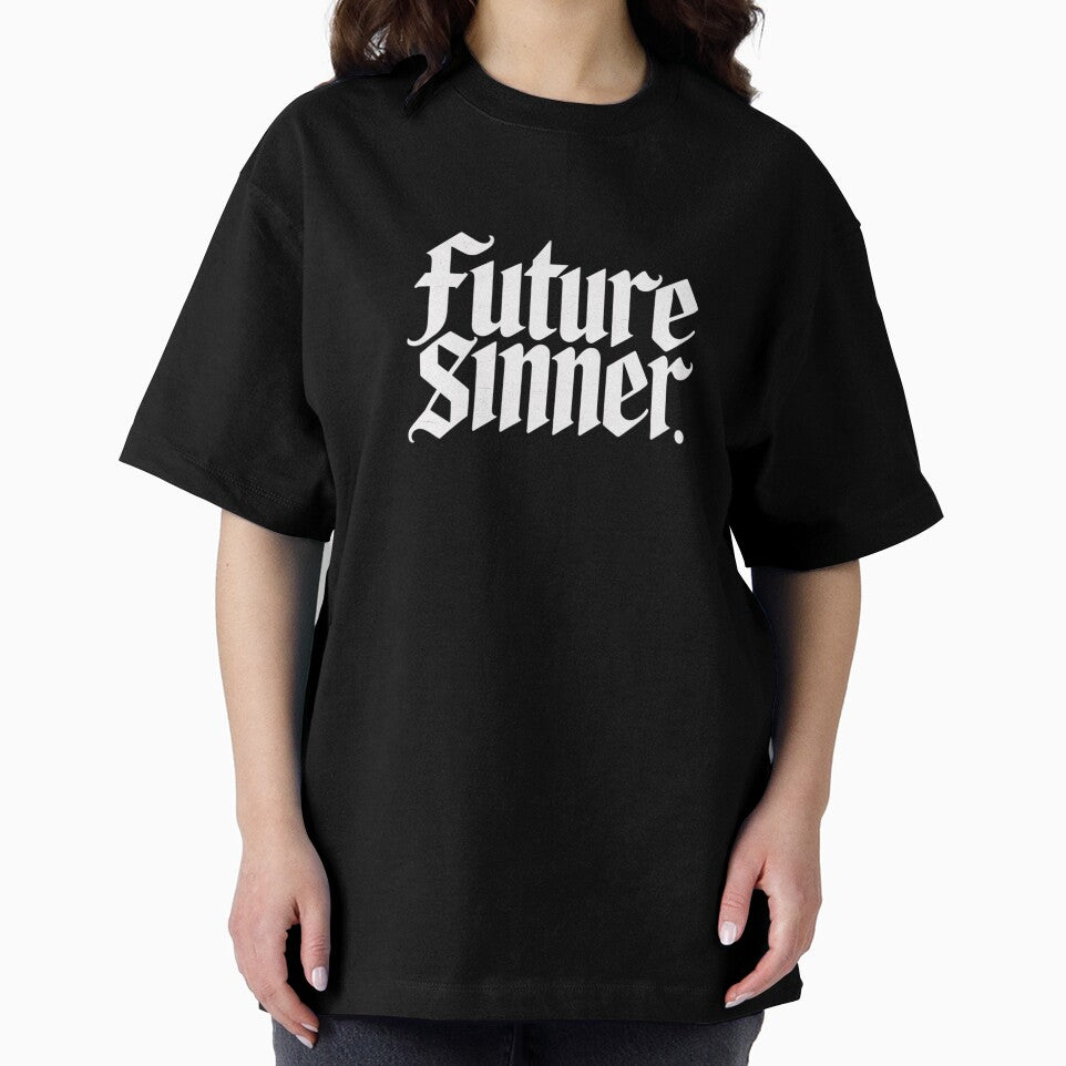 Future Sinner Gothic Grunge Shirt – Edgy Streetwear Aesthetic Tee for Rebels & Rule Breakers by CreateContent... (Image 2)