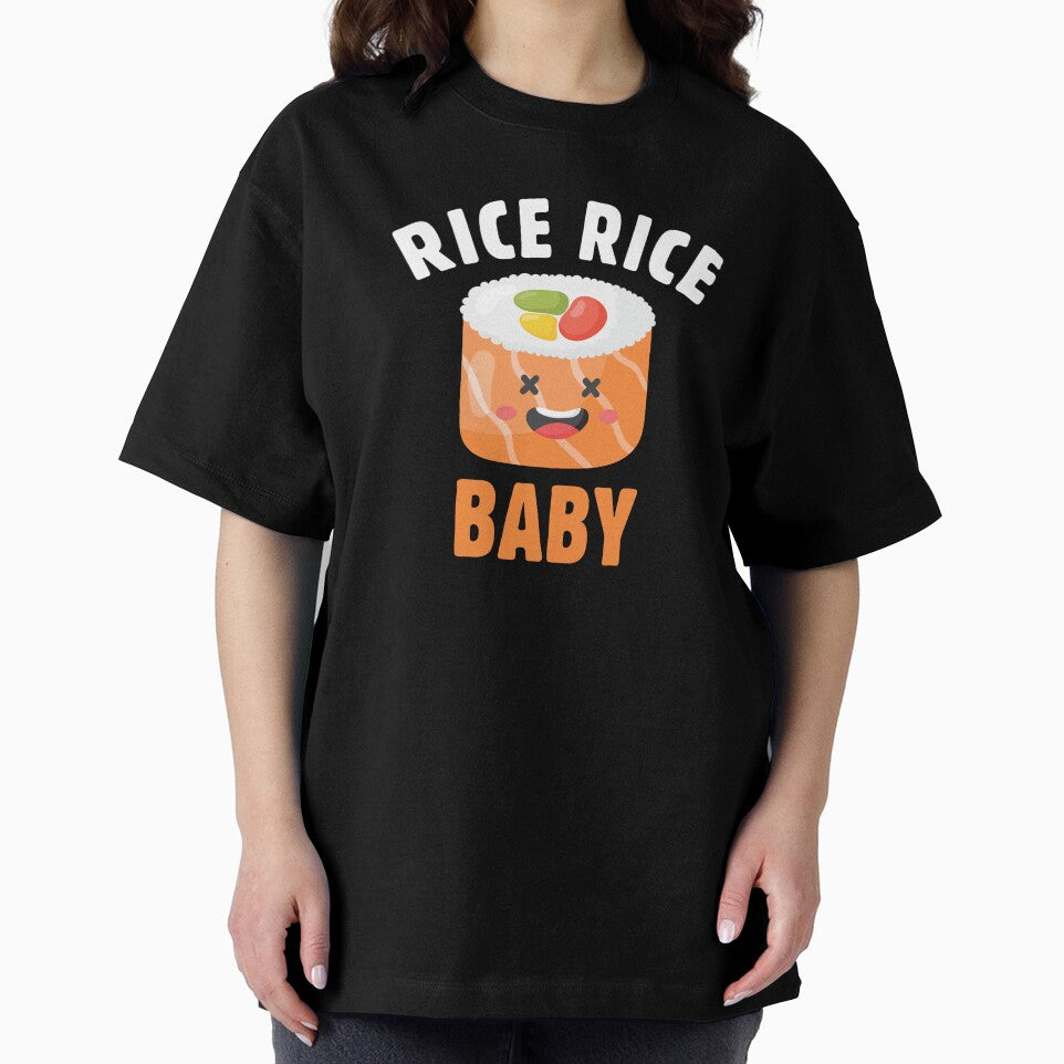 Funny Humor Chinese Asian Sushi Lover - Rice Rice Baby by knapst T-Shirts, Hoodie, Sweatshirt | BlankRebels.com (Image 2)