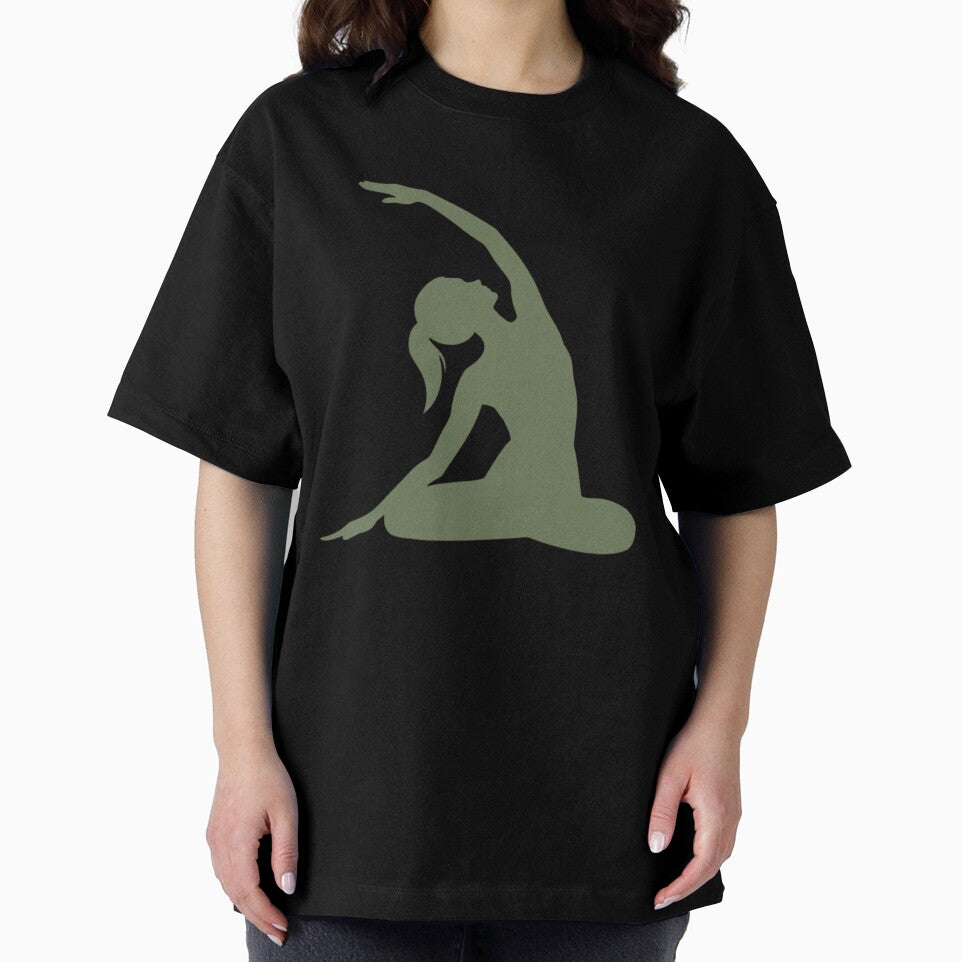 Calm Body Stretch Pose – Modern Yoga Silhouette by Amevvoo T-Shirts, Hoodie, Sweatshirt | BlankRebels.com (Image 2)