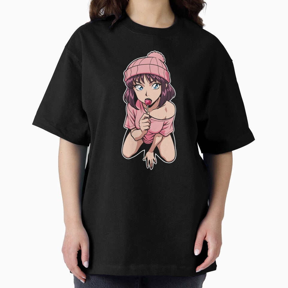 Pastel Goth Anime Girl Lollipop Aesthetic by MainColle