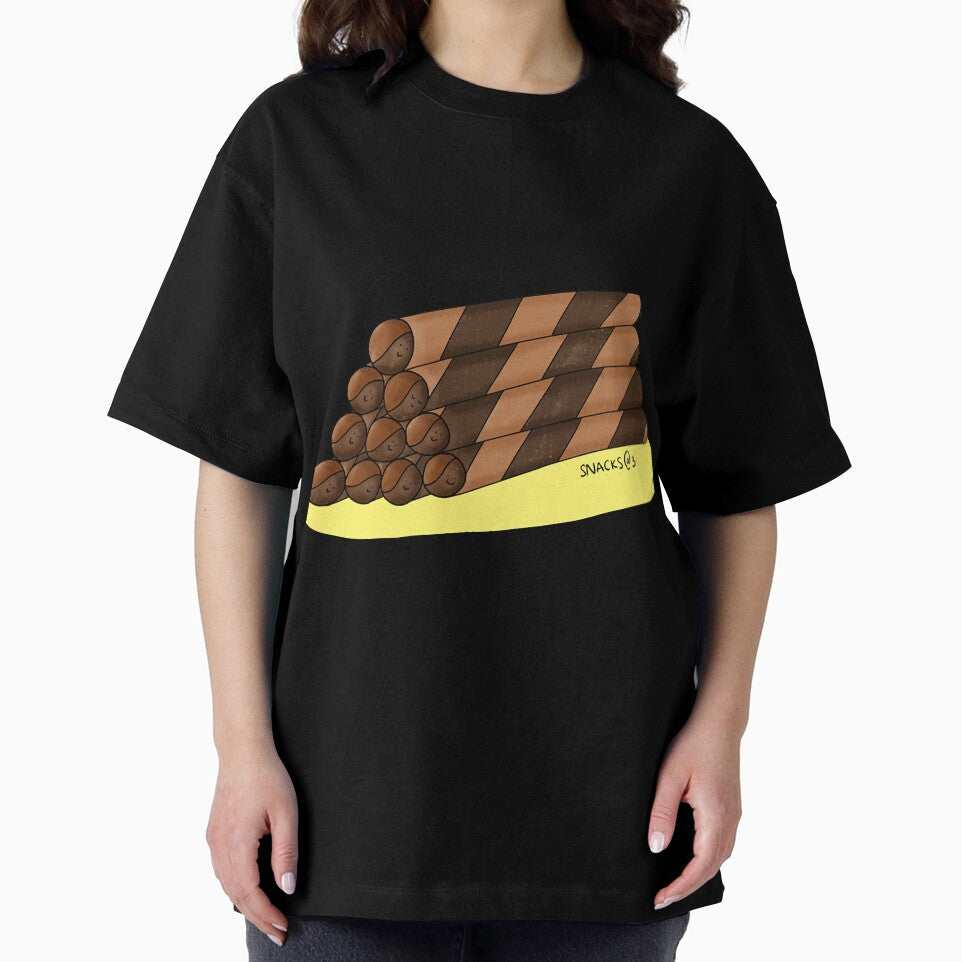 A pile of chocolate wafer rolls by HeatherBai1817 T-Shirts, Hoodie, Sweatshirt | BlankRebels.com (Image 2)