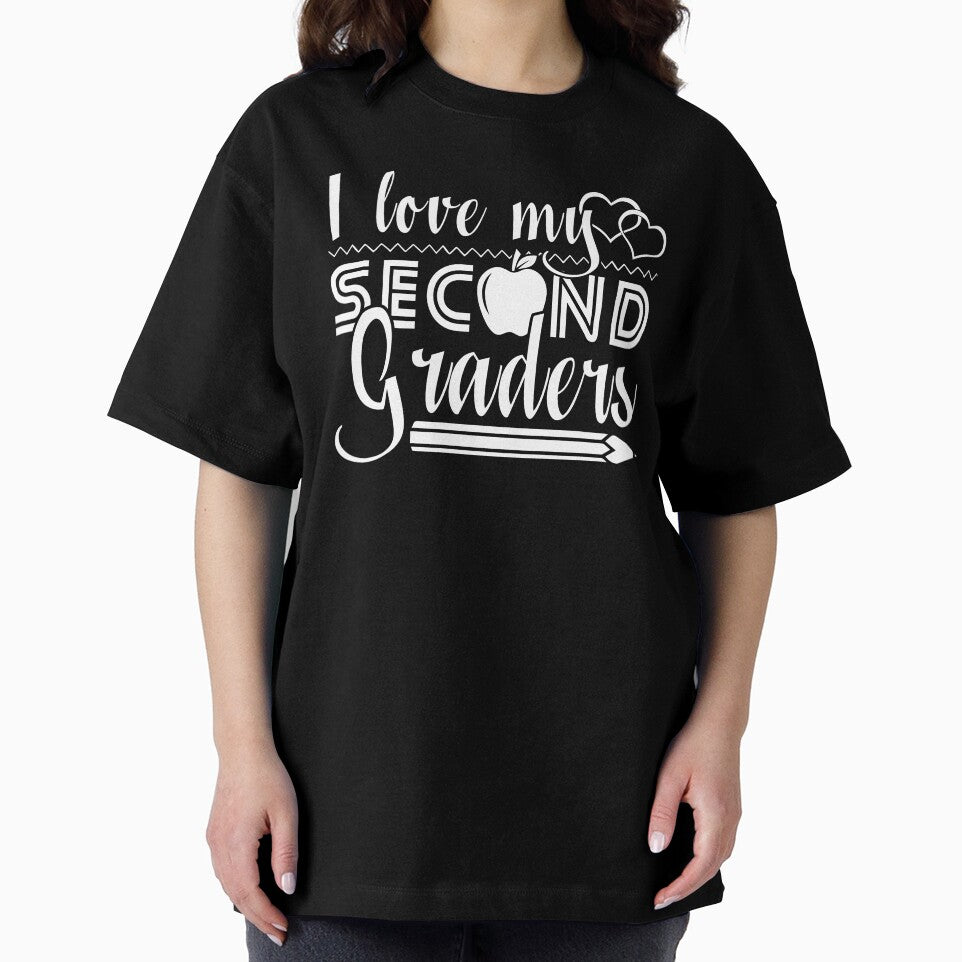 2nd Grade Teacher - I Love My 2nd Graders by UnknownArtistt T-Shirts, Hoodie, Sweatshirt | BlankRebels.com (Image 2)
