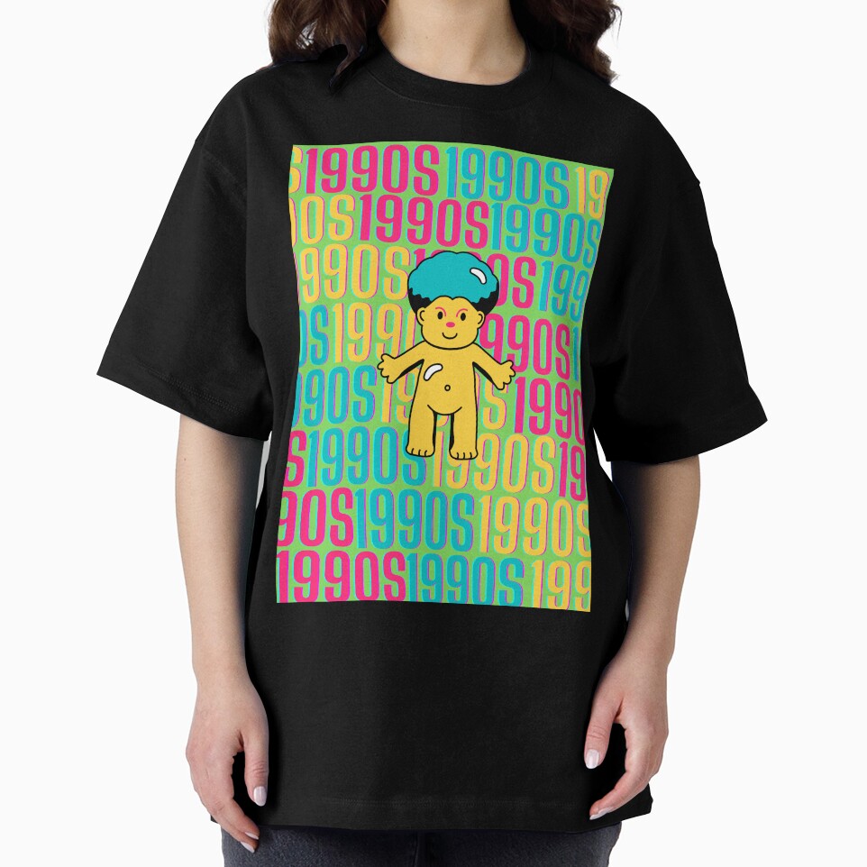1990s retro design 25 - Green Background by PunjabanJatti T-Shirts, Hoodie, Sweatshirt | BlankRebels.com (Image 2)
