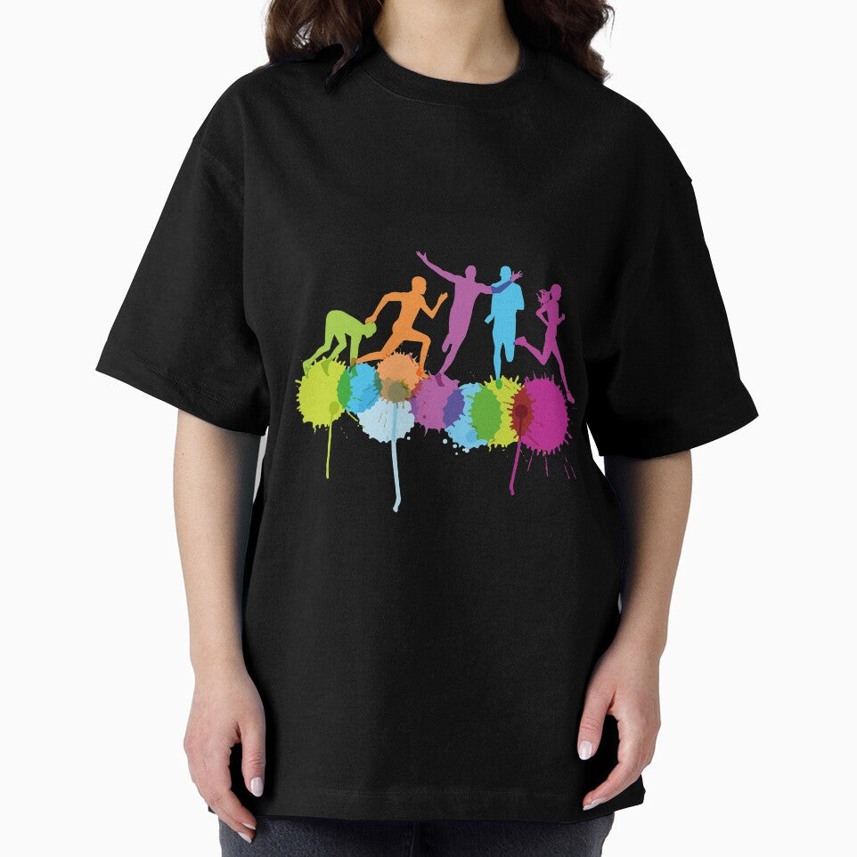 Running Color Splash Art by RoslynArt T-Shirts, Hoodie, Sweatshirt | BlankRebels.com (Image 2)