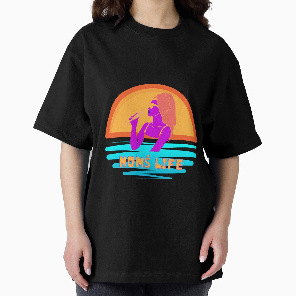 Mom's Life. Mother's Day Gift. Mom on the beach by FreeSoulLab T-Shirts, Hoodie, Sweatshirt | BlankRebels.com (Image 2)