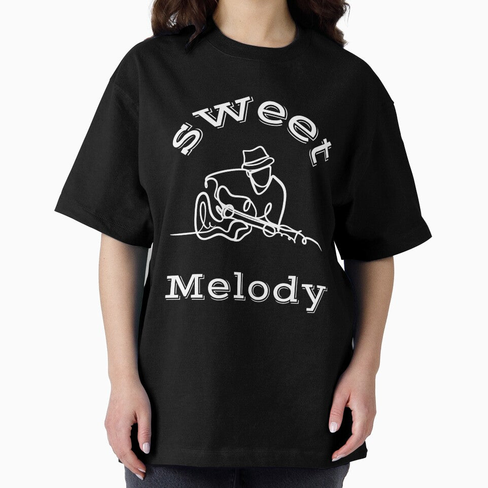Sweet Melody, Music Lover, Music, Guitar, Vintage Guitar, Guitarist, Male Guitar Player by CreativeBuys... (Image 2)