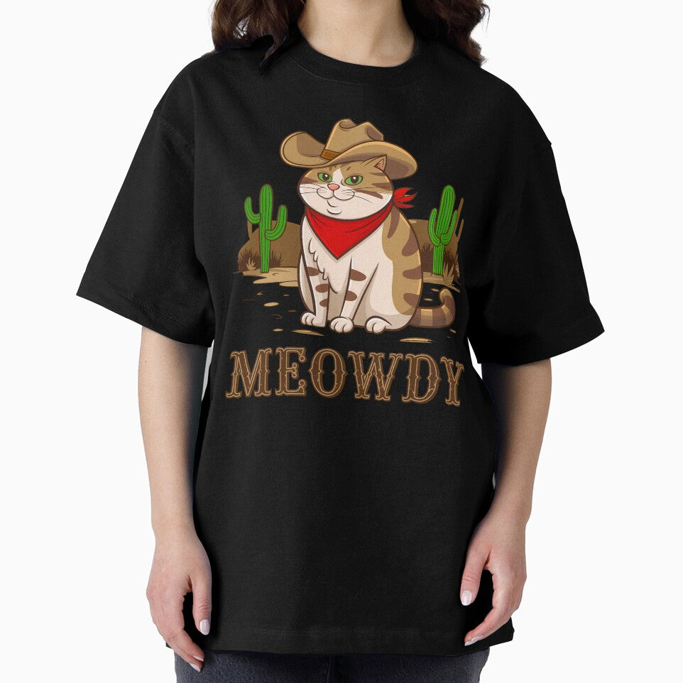 Meowdy by Angry Swan Designs T-Shirts, Hoodie, Sweatshirt | BlankRebels.com (Image 2)