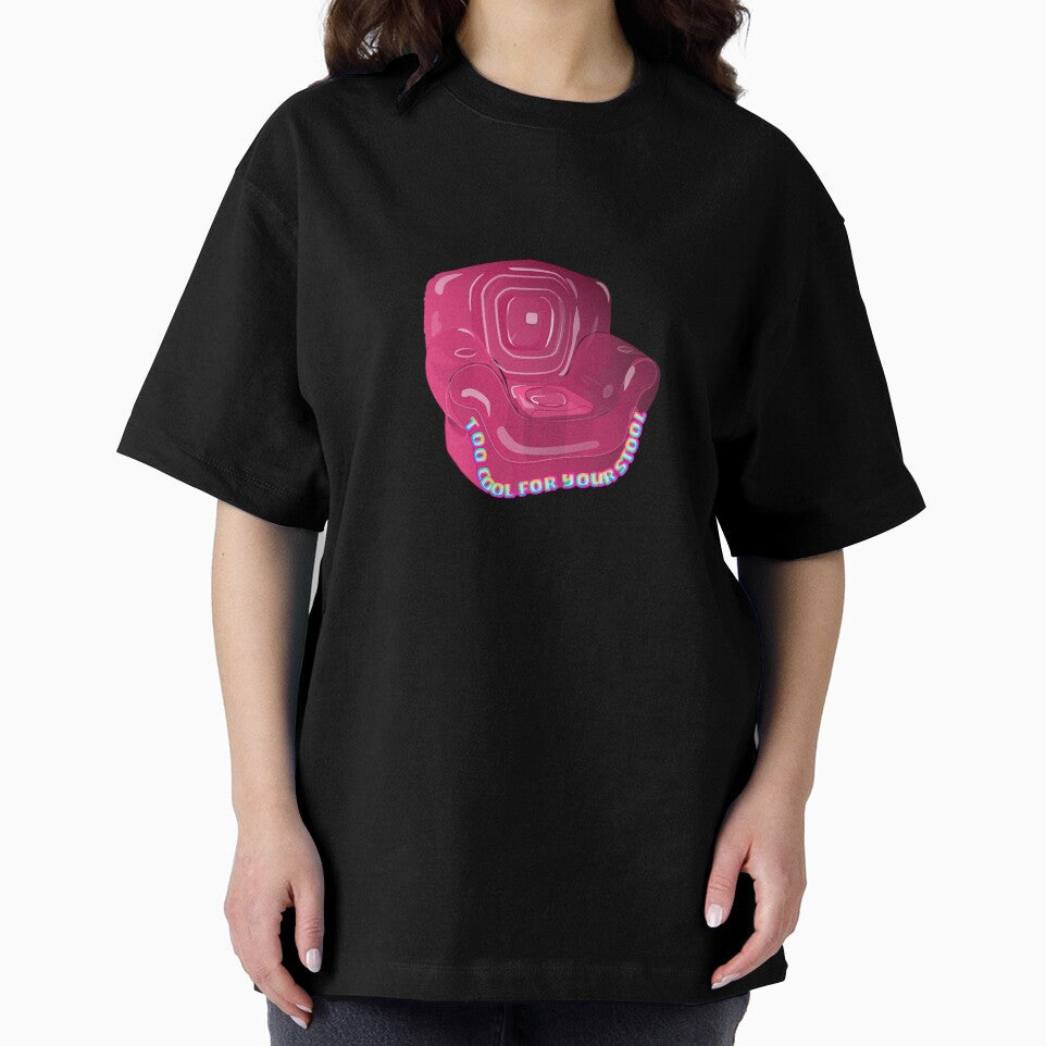 inflatable 90s chair-Too cool for your stool by Half & Art T-Shirts, Hoodie, Sweatshirt | BlankRebels.com (Image 2)