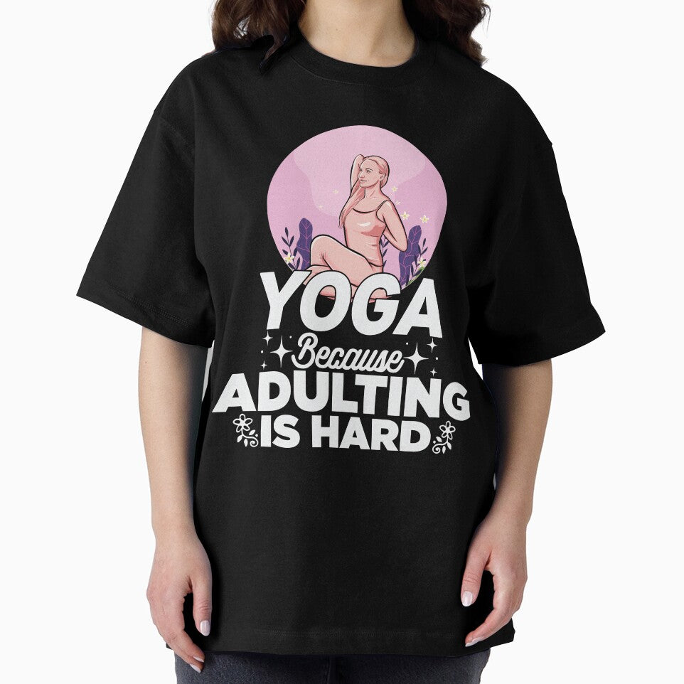 Yoga Lover :Yoga because adulting is hard by remonss T-Shirts, Hoodie, Sweatshirt | BlankRebels.com (Image 2)