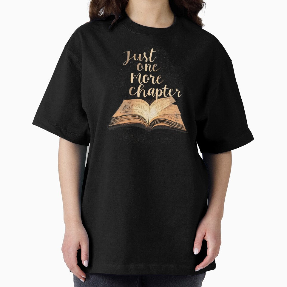 Just one more chapter, book lover by YvkafromPoland T-Shirts, Hoodie, Sweatshirt | BlankRebels.com (Image 2)