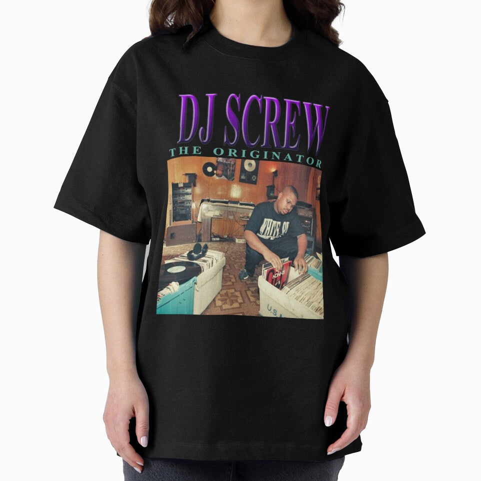 DJ SCREW // THE ORIGINATOR // R.I.P. // 90S VINTAGE INSPIRED DESIGN by charlieraiiin T-Shirts, Hoodie, Sweatshirt (Image 2)
