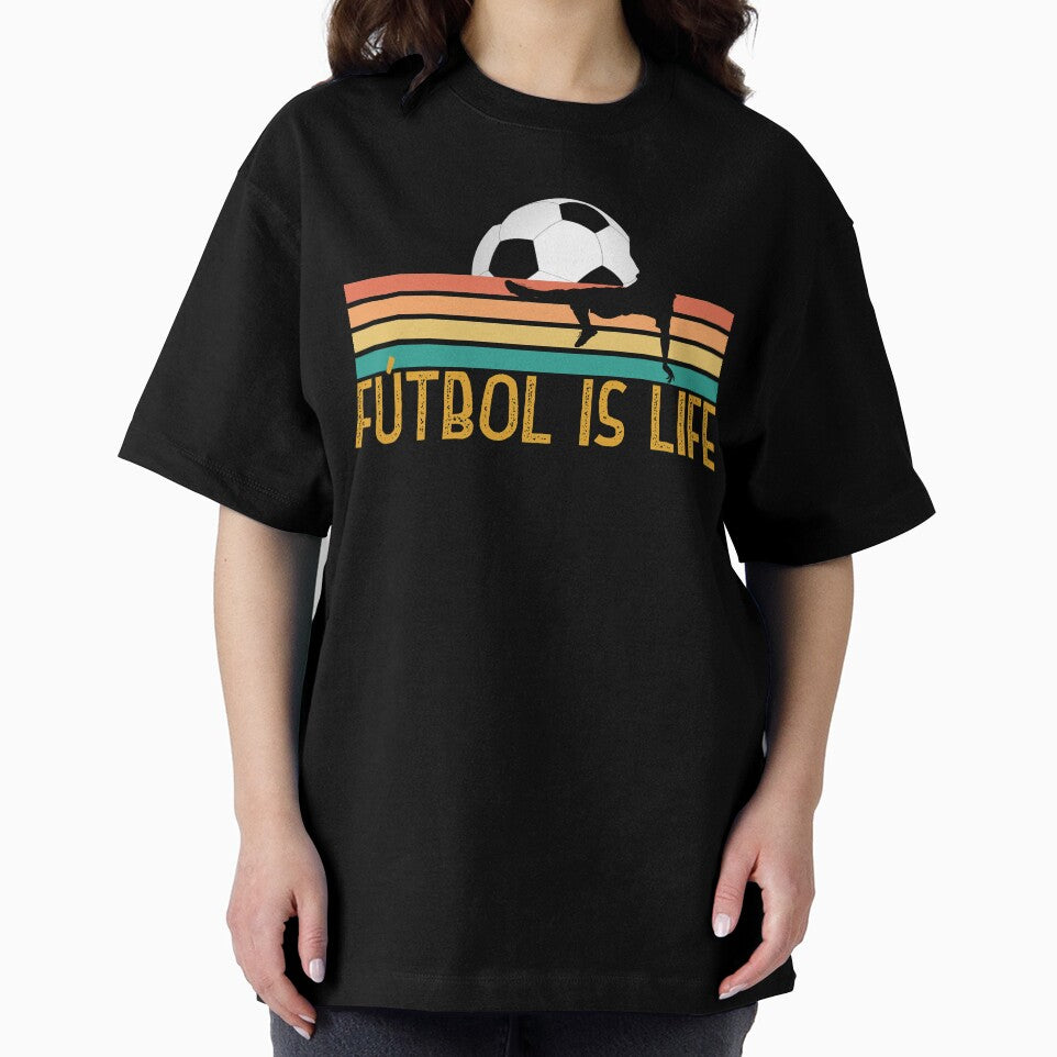 Futbol is life, Vintage gifts for soccer players lovers and fans by llon