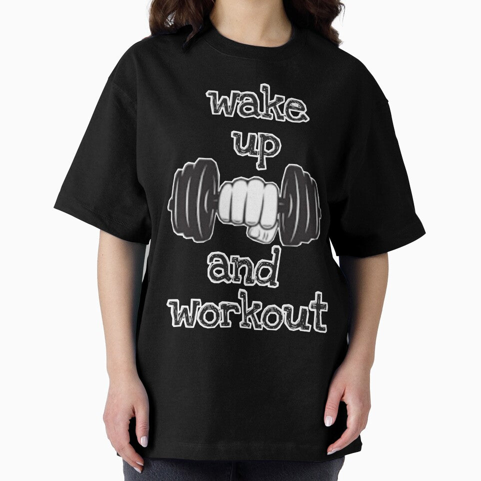 Wake up and workout by sreckov-desig T-Shirts, Hoodie, Sweatshirt | BlankRebels.com (Image 2)
