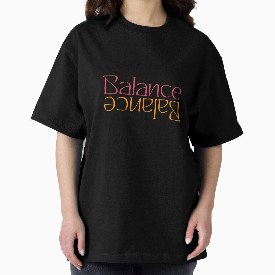Balance Typography Art | Minimal Aesthetic Balance Quote Design by MUKUND FASHION DESIGN T-Shirts, Hoodie,... (Image 2)