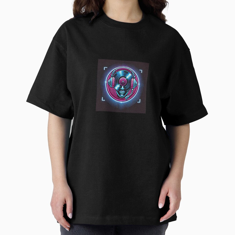 Futuristic Neon DJ by DJLifeMerch T-Shirts, Hoodie, Sweatshirt | BlankRebels.com (Image 2)