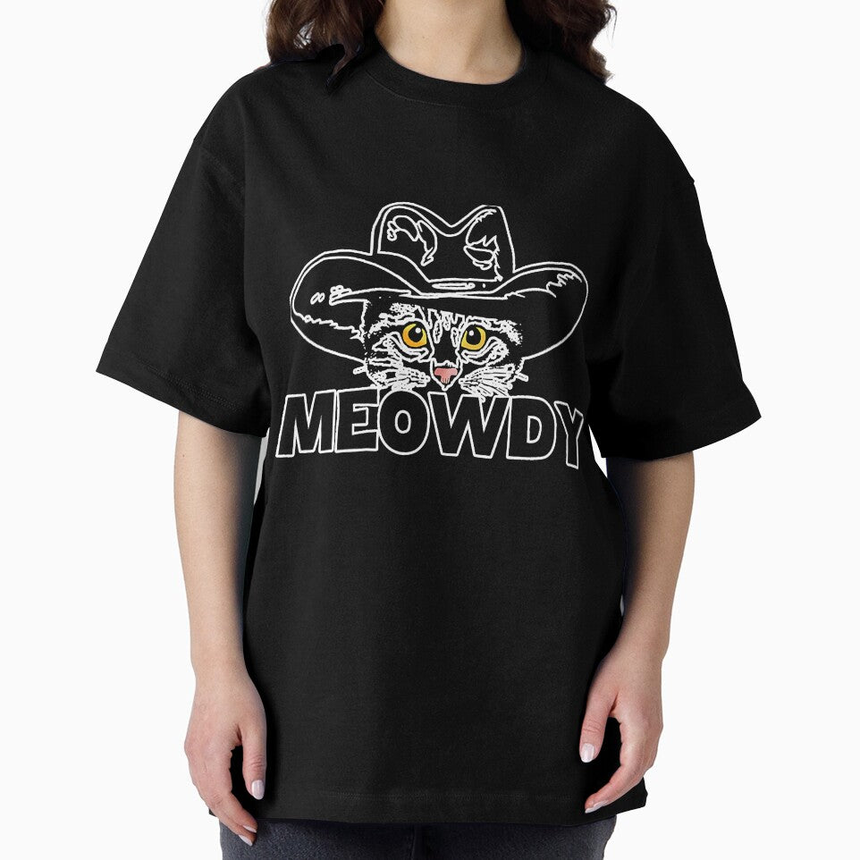 Funny Retro Cat Cowboy Meowdy Western by atalia8932 T-Shirts, Hoodie, Sweatshirt | BlankRebels.com (Image 2)