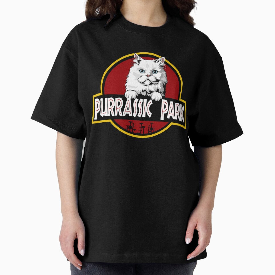 Funny Persian Cat Purrassic Park by Funny Shirts Matter Hoodie, Sweatshirt | BlankRebels.com (Image 2)