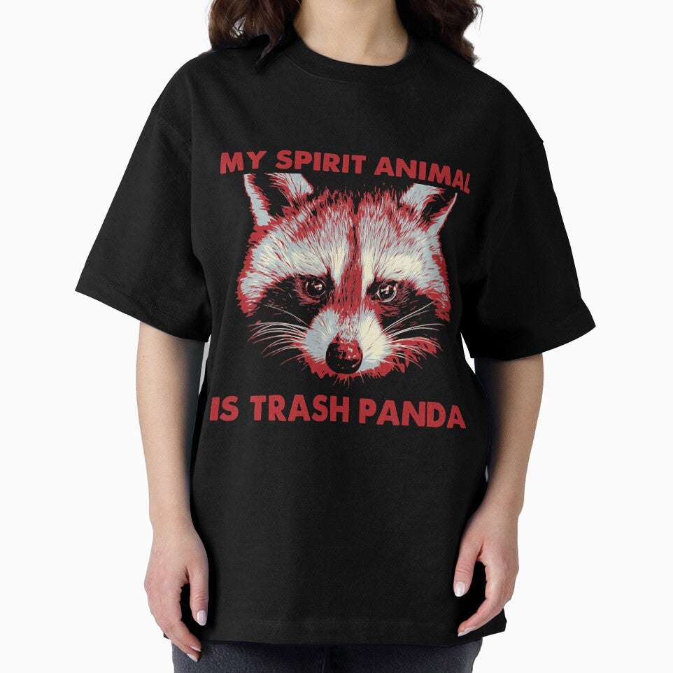 My Spirit Animal Is Trash Panda  Red and Blue by jaquelynco T-Shirts, Hoodie, Sweatshirt | BlankRebels.com (Image 2)