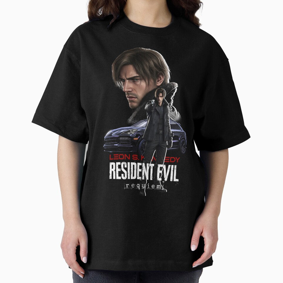 Leon The Chad Kennedy / Resident Evil Requiem / Fanart by DarrenAshenOne T-Shirts, Hoodie, Sweatshirt (Image 2)