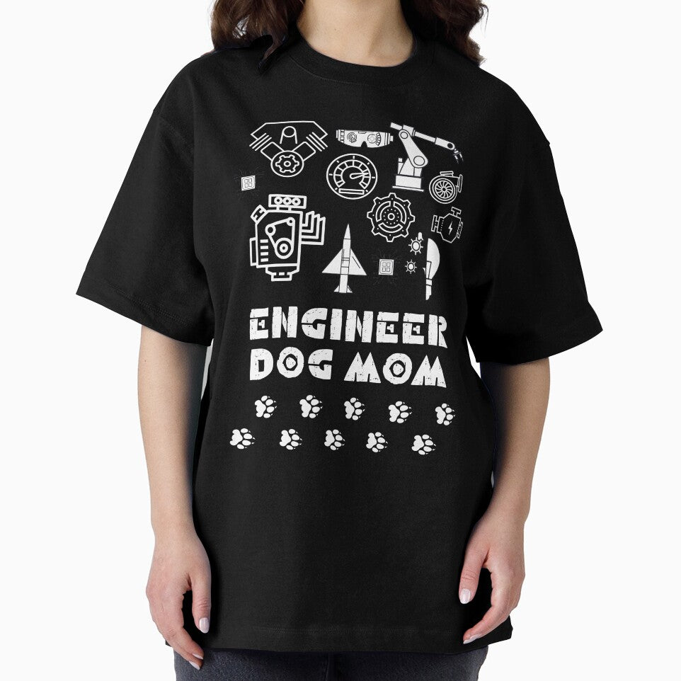 Engineer Dog Mom by givemedogs T-Shirts, Hoodie, Sweatshirt | BlankRebels.com (Image 2)