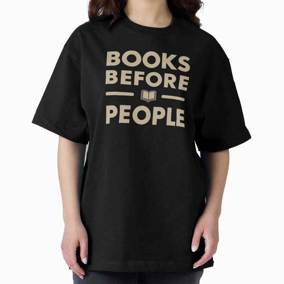Books before people, book lover by YvkafromPoland T-Shirts, Hoodie, Sweatshirt | BlankRebels.com (Image 2)