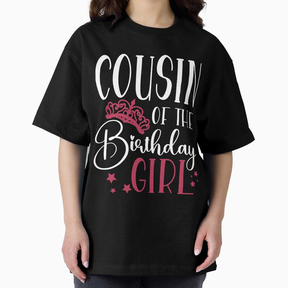 Birthday Squad Cousin of the Birthday Girl Birthday Party Gift by mysticblvd T-Shirts, Hoodie, Sweatshirt (Image 2)
