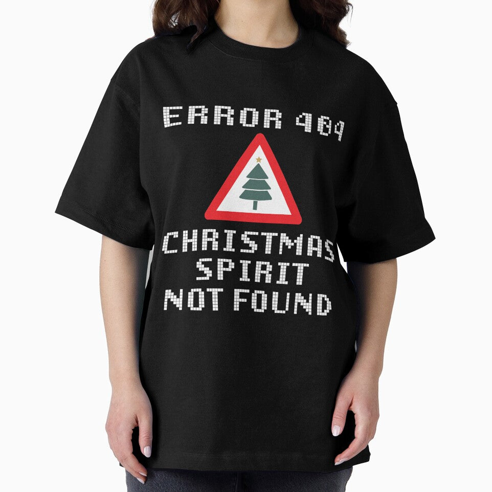 Error 404 Christmas Spirit Not Found - Anti Christmas by AmpersandCuster T-Shirts, Hoodie, Sweatshirt (Image 2)