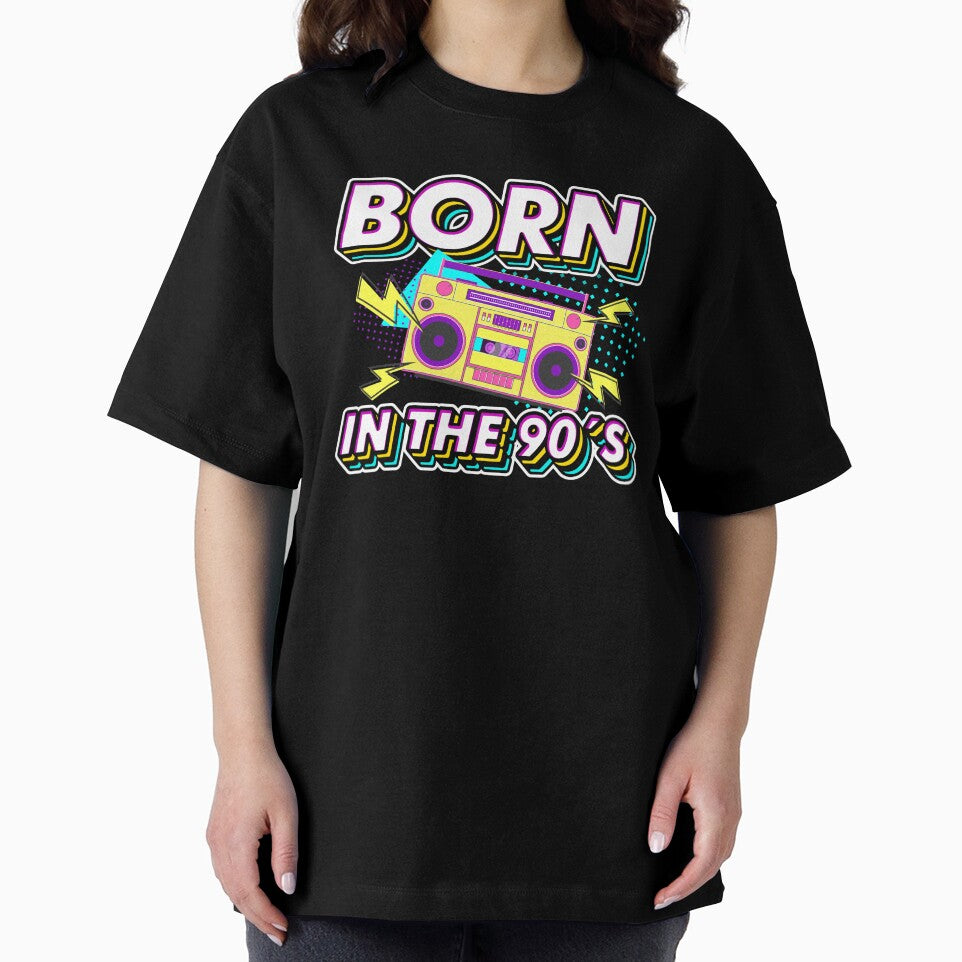 Born in the 90s Retro Gift idea for 30th birthday by Músico Ilustre T-Shirts, Hoodie, Sweatshirt | BlankRebels.com (Image 2)