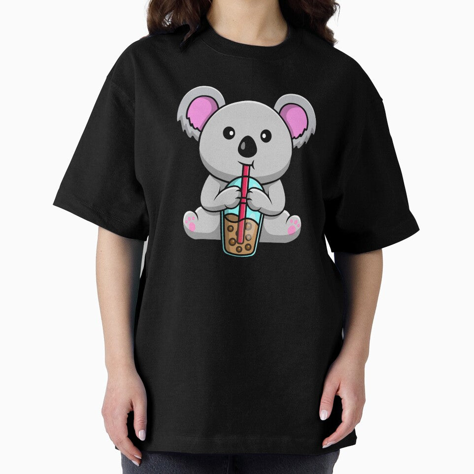 Bubble Tea Lover Cute kawaii koala by Artistusha T-Shirts, Hoodie, Sweatshirt | BlankRebels.com (Image 2)