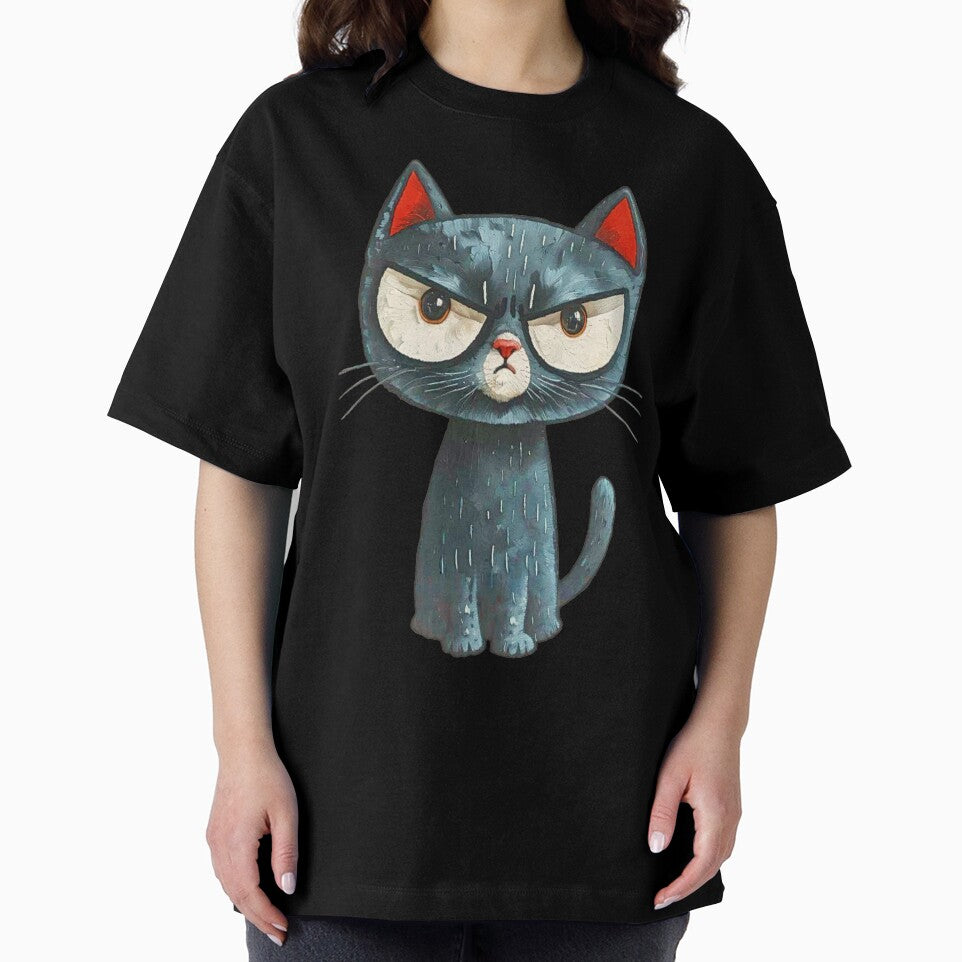 Grumpy Little Overlord – Angry Cute Cat for Cat Lovers with Attitude Design for Shirts, Stickers, Mugs & More... (Image 2)