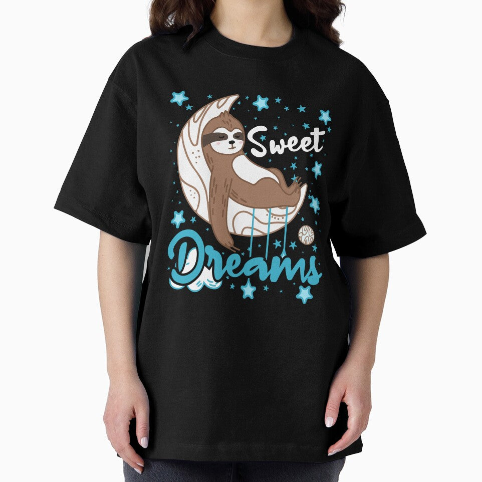 sweet dreams sloth-funny animals typography by Hartics T-Shirts, Hoodie, Sweatshirt | BlankRebels.com (Image 2)