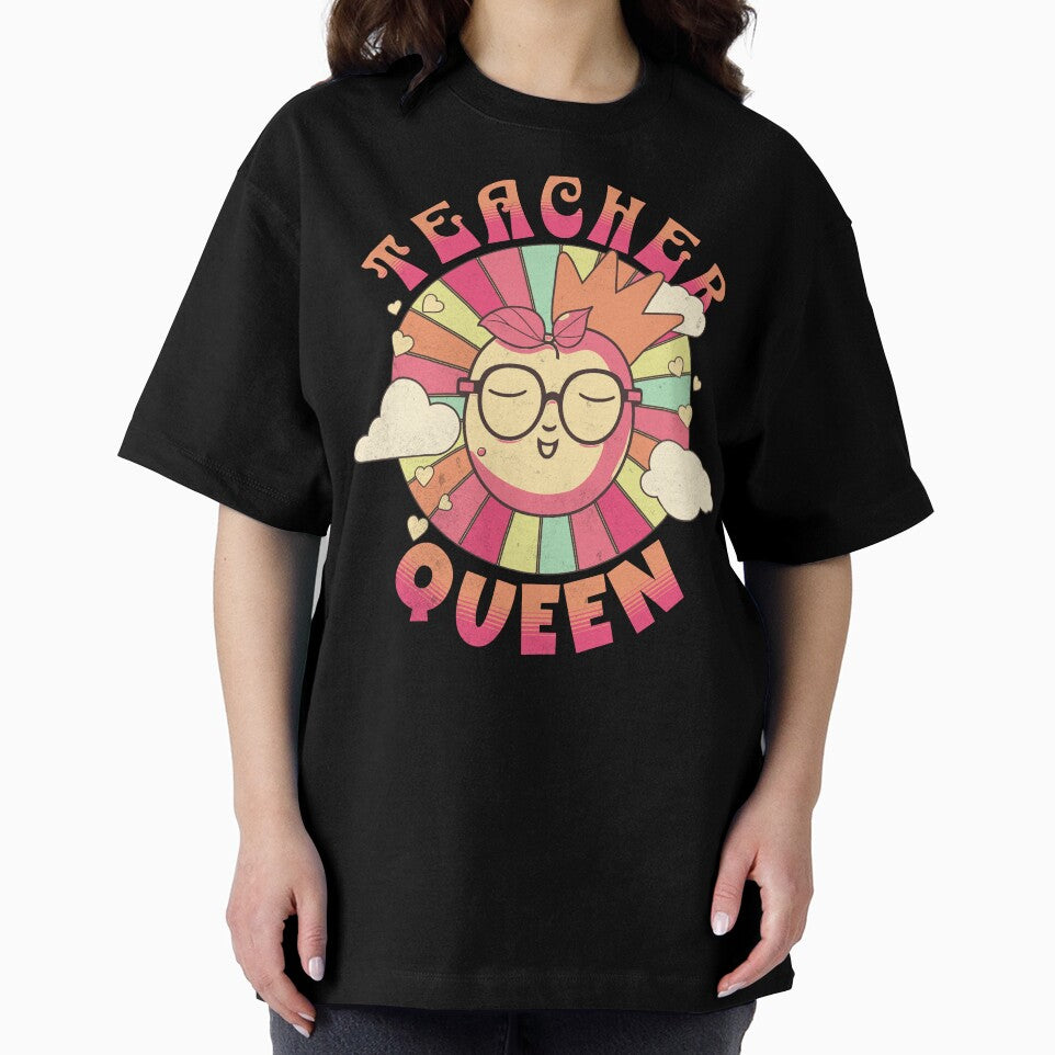 Teacher Retro Funny Sunset Elementary Teacher Appreciation Gift Idea New Teacher Graduation by ShoniwDesigns... (Image 2)