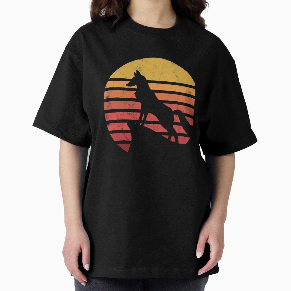 Vintage Fox Under The Sunset by cartoonice T-Shirts, Hoodie, Sweatshirt | BlankRebels.com (Image 2)