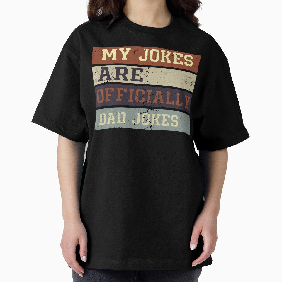 my jokes are  officially dad jokes, New Father Cute Vintage - Beautiful Premium Quality Gift Idea  , New Mommy ,  Gift, Expecting dad Gift, daddy Gift,gift idea for father's day,birthday,grandpa, by ourpretty